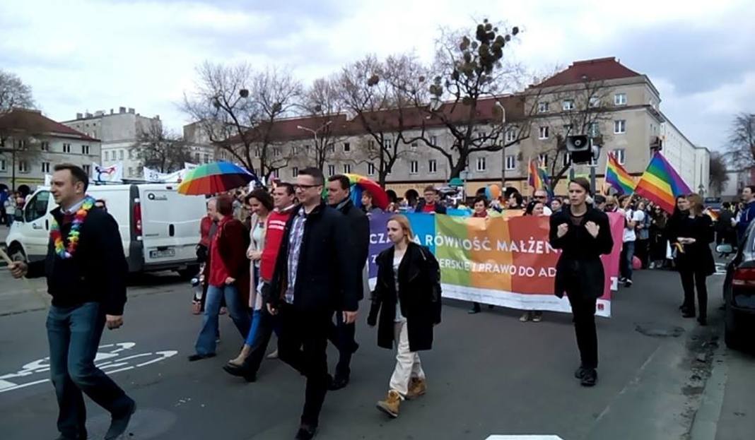 Łódzki Marsz Równości na Piotrkowskiej [ZDJĘCIA]