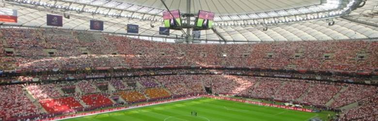 Mecz otwarcia Euro 2012 z trybun Stadionu Narodowego