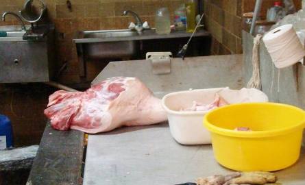 53-latek sprzedawał mięso bez niezbędnych badań