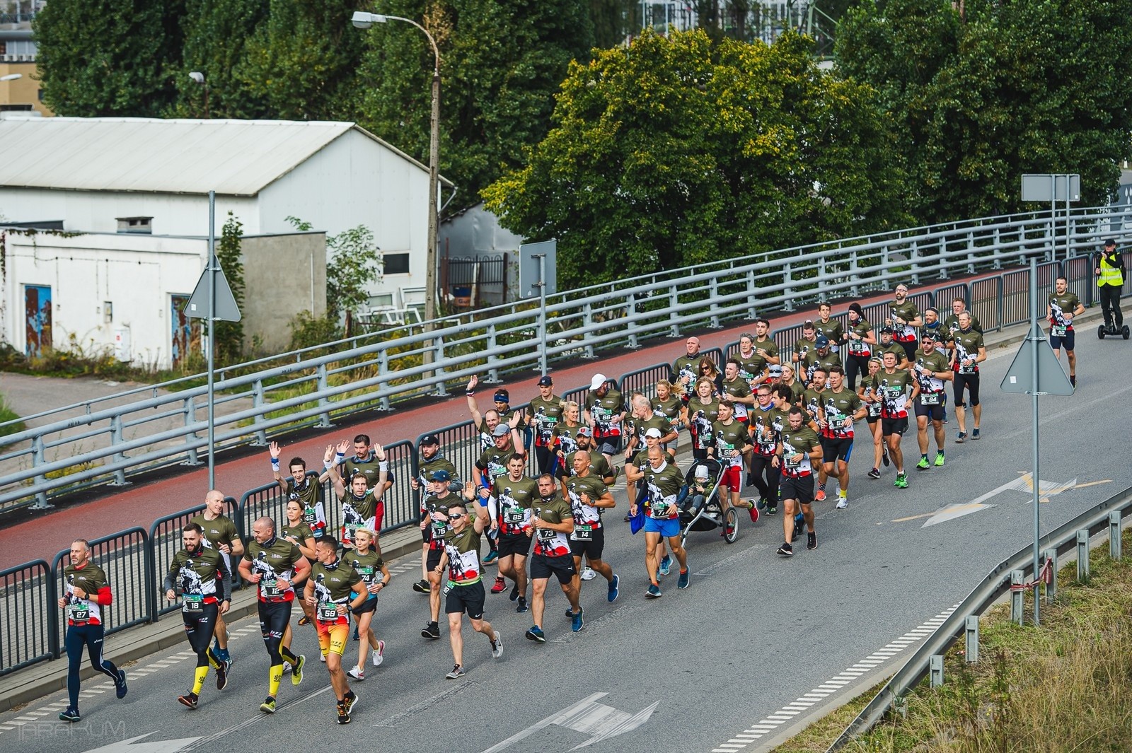 Bieg Westerplatte 2020. Stu biegaczy pokonało dystans 10