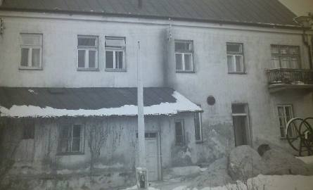 Posiadłość „Nowy Łan”, z mieszkaniami szarytek i oddziałem płucnym, zdjęcie z przełomu lat 50. ten budynek istnieje do dziś, mieści się w nim szpitalna