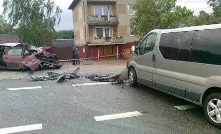 Tragiczna noc w gminie Bieliny. W ciągu półtorej godziny doszło do dwóch wypadków, w jednym zginęła kobieta