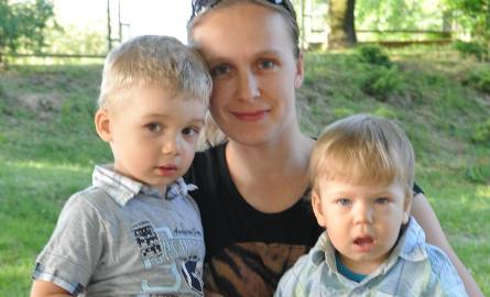 Magdalena Iskrzycka, mama 3-letniego Beniamina i 1,5-rocznego Adriana