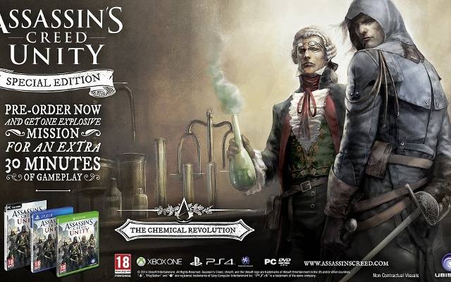 Assassin's Creed Unity: Na początek trzy edycje kolekcjonerskie
