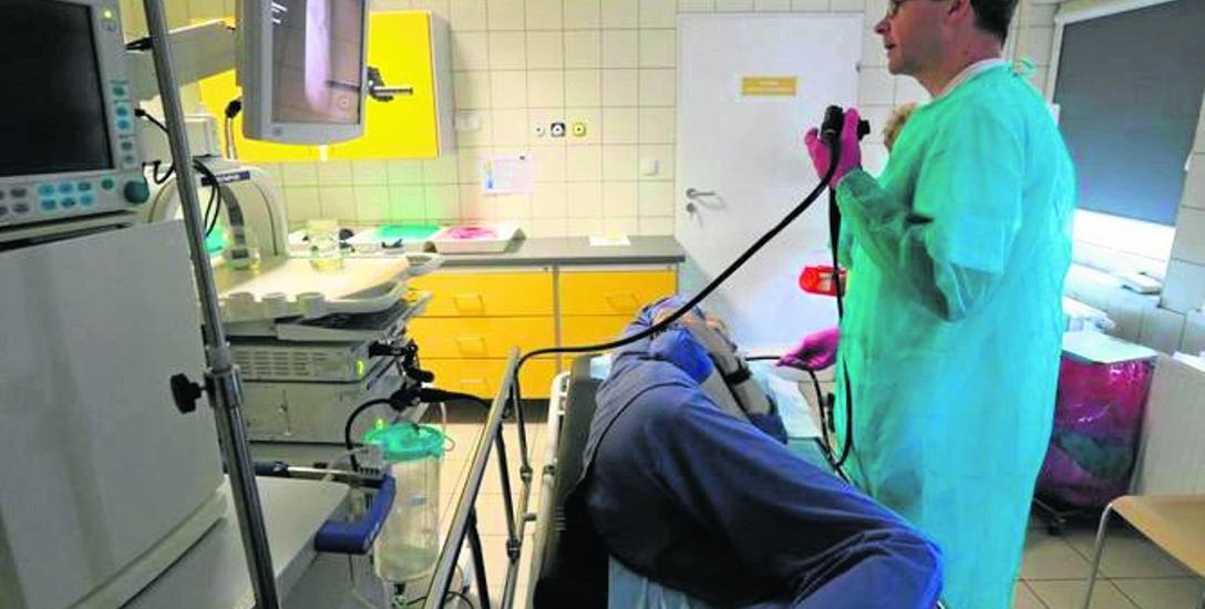Bezpłatne badania kolonoskopowe wykonuje m.in. Dr Łukasz Bochyński w pracowni endoskopowej w szpitalu miejskim w Toruniu