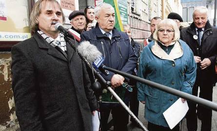 Działacze chłopscy i Wojciech Mojzesowicz uczcili rocznicę strajku dzień później, w niedzielę