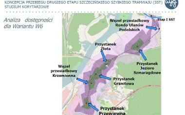 SST w Szczecinie. 7 wariantów przebiegu drugiego etapu budowy 