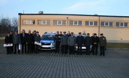 W uroczystości udział wzięli udział między innymi Szczepan Gonciarski, naczelnik wydziału transportu Komendy Wojewódzkiej Policji z siedzibą w Radomiu