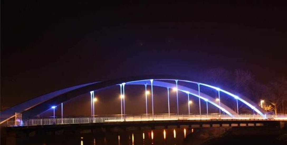 Tak będzie wyglądał pięknie podświetlony most graniczny