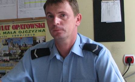 Grzegorz Rusak, dzielnicowy Opatowa