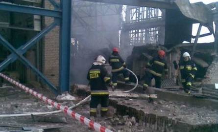 Eksplozja w elektrowni koło Gryfina: to był wielki słup ognia, budynki zmiotło z powierzchni ziemi