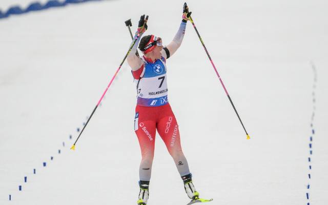 Biathlon. Szwajcarka Lena Haecki-Gross najlepsza w biegu masowym. Rywalizacja bez Biało-Czerwonych