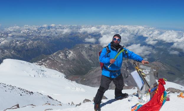 Daniel wdrapał się już na najwyższe szczyty Kaukazu i Atlasu.