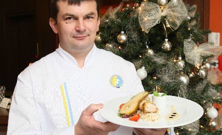 Mirosław Ciołak, szef kuchni kieleckiego Hotelu Tęczowy Młyn uwielbia tradycyjne dania świąteczne i zachęca do tego, byśmy sięgali po dawne świąteczne