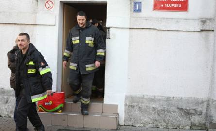 Pozorowali  pożar w Areszcie Śledczym  w Słupsku