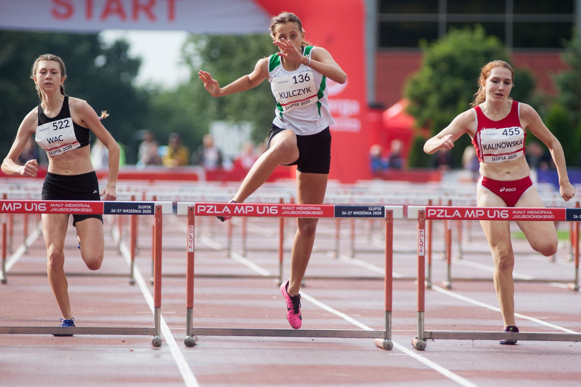 Mistrzostwa Polski U16 w Lekkiej Atletyce w Słupsku. MP U16 Dwóch