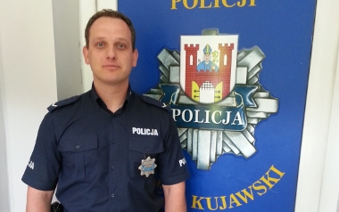 sierż. Maciej Cabański, Komisariat Policji w Solcu Kujawskim