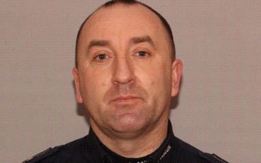 st. asp. Adam Ratka, Komenda Powiatowa Policji w Inowrocławiu