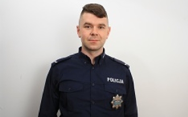st. sierż. Michał Grajewski, Komenda Powiatowa Policji  w Chełmnie