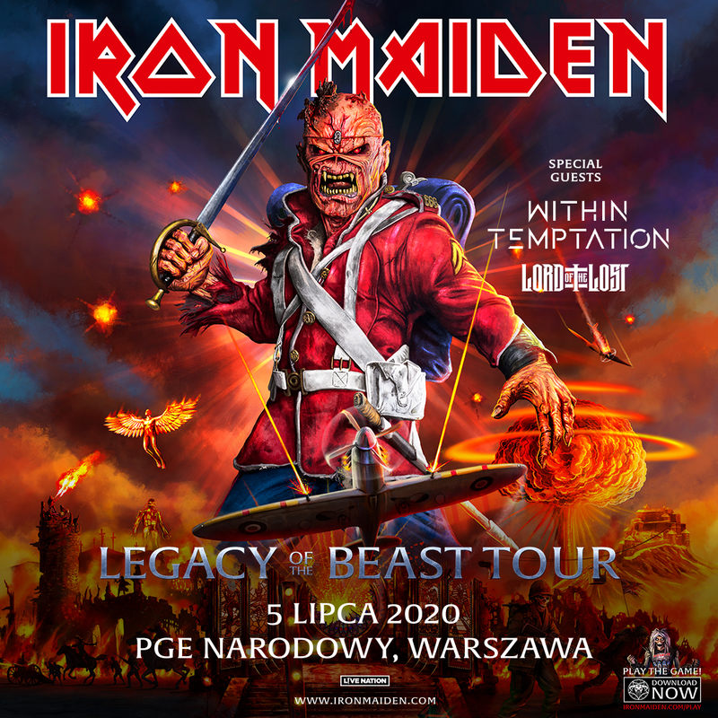 W lipcu przyszłego roku zespół Iron Maiden zagra w Warszawie. Ile koncertów grupy dotąd odbyło się w Polsce?