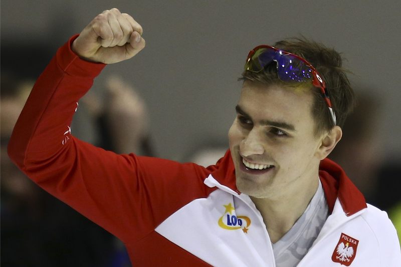 Jan Szymański, panczenista z Poznania, zdobył na igrzyskach w Soczi medal koloru: