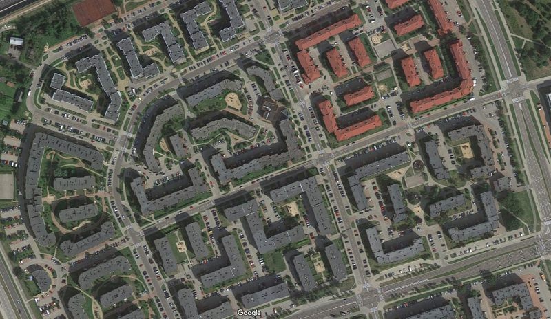 Co to za osiedle? Rozpoznasz po zdjęciach satelitarnych?