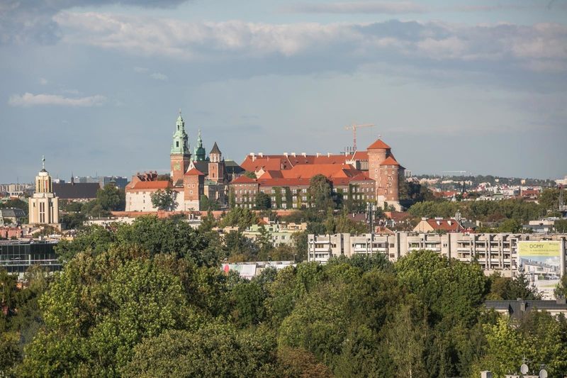  Z którego miejsca w Krakowie można zobaczyć taki widok?