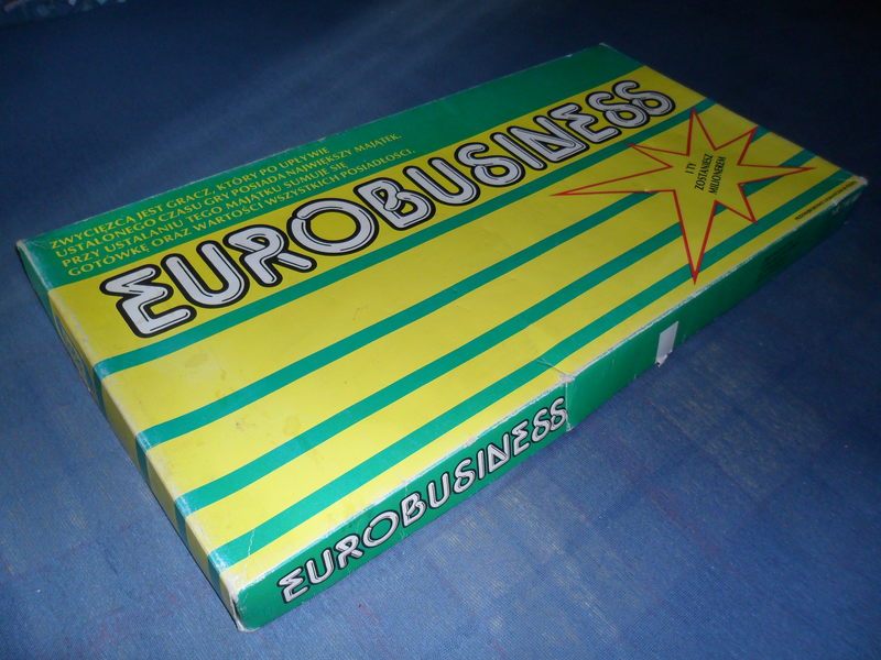 Każdy przynajmniej raz zbankrutował w Eurobusiness. Pamiętasz w jakim kolorze były koszulki kart 